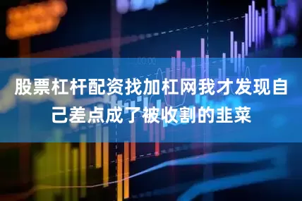 股票杠杆配资找加杠网我才发现自己差点成了被收割的韭菜